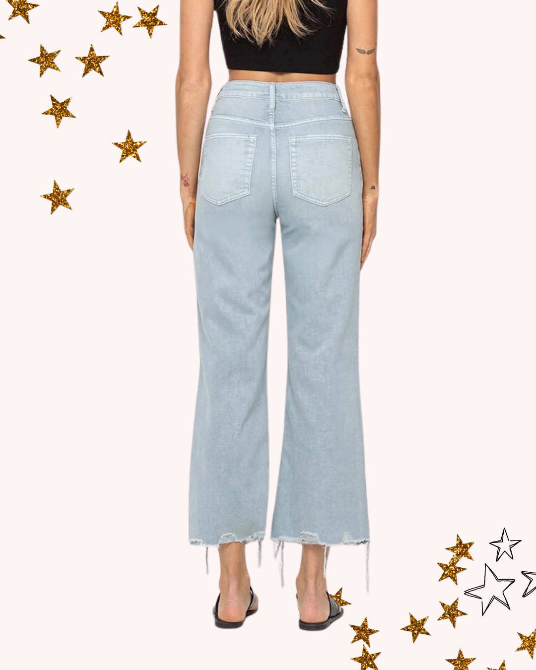 Leslie 90s Flare Jeans - Vervet