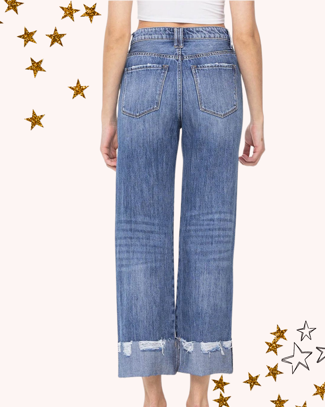 Jodie 90s Dad Jeans - Vervet