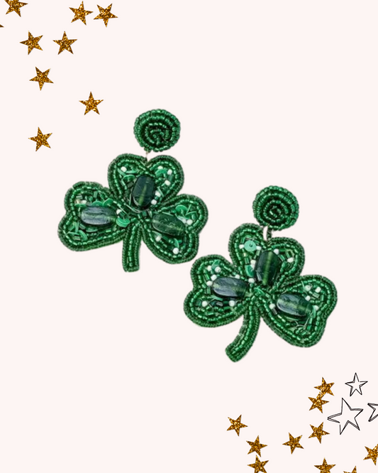 Lots of Luck Shamrock Earrings