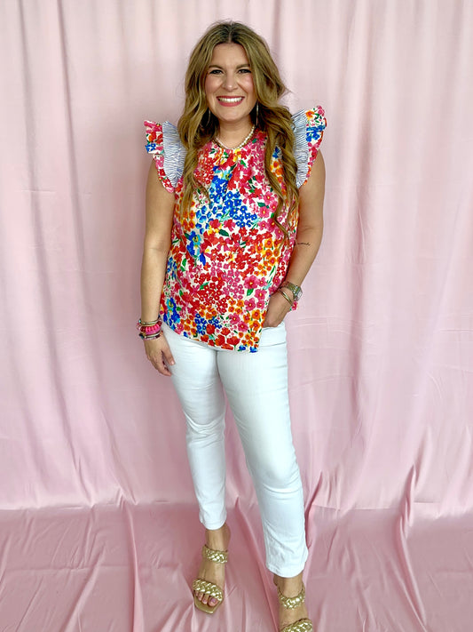 Paxtynn Floral Top