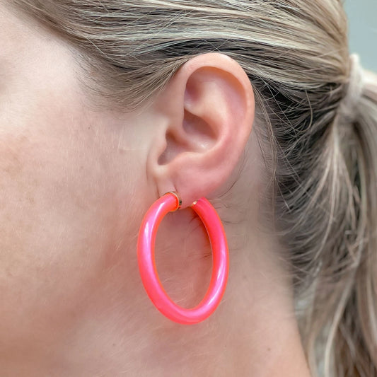 Hot Pink Jelly Hoop