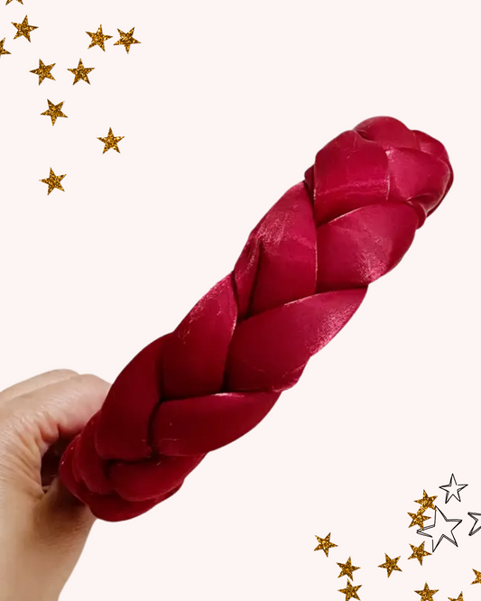 Burgundy Twist Headband
